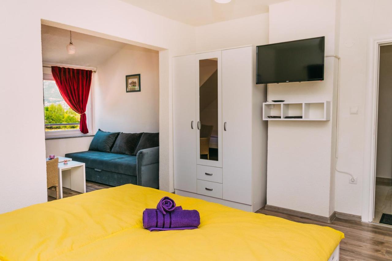 Apartmani Markesic Ramsko Jezero Prozor Kültér fotó